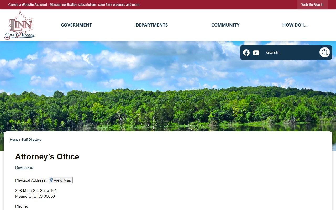 Linn County arrest records County Attorney staff directory