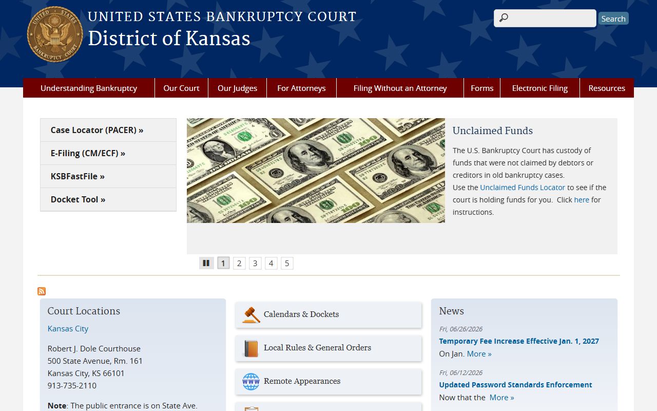 Linn County court records federal bankruptcy court access