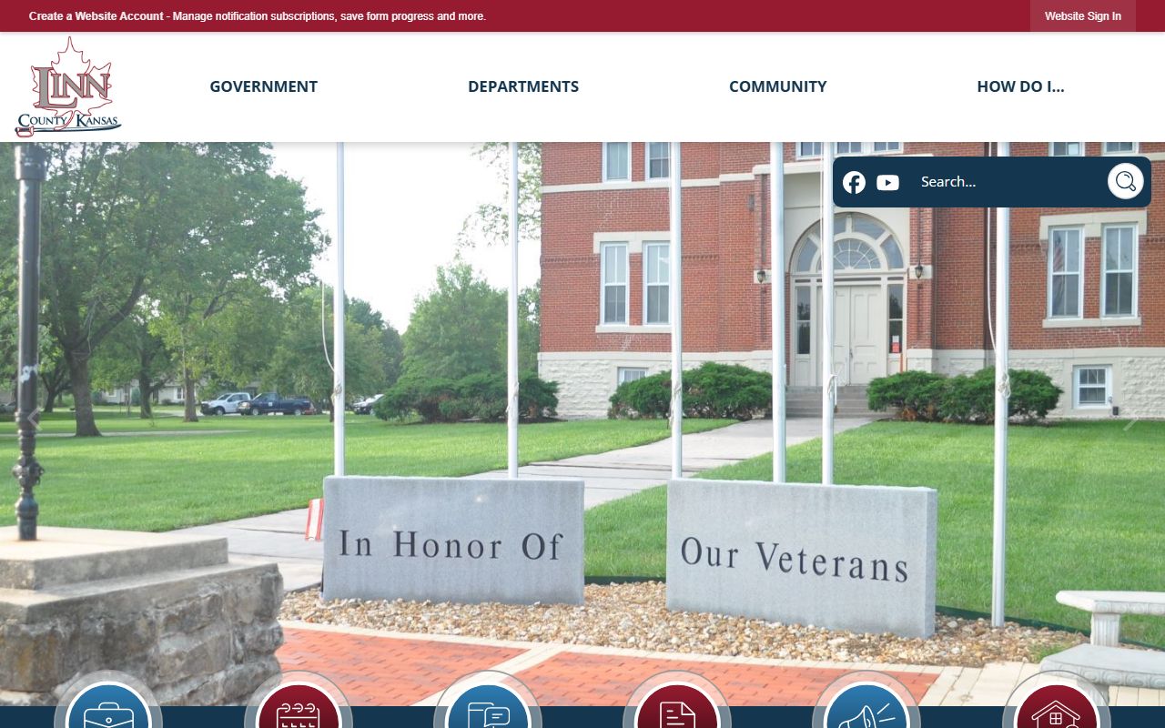 Linn County court records official county homepage