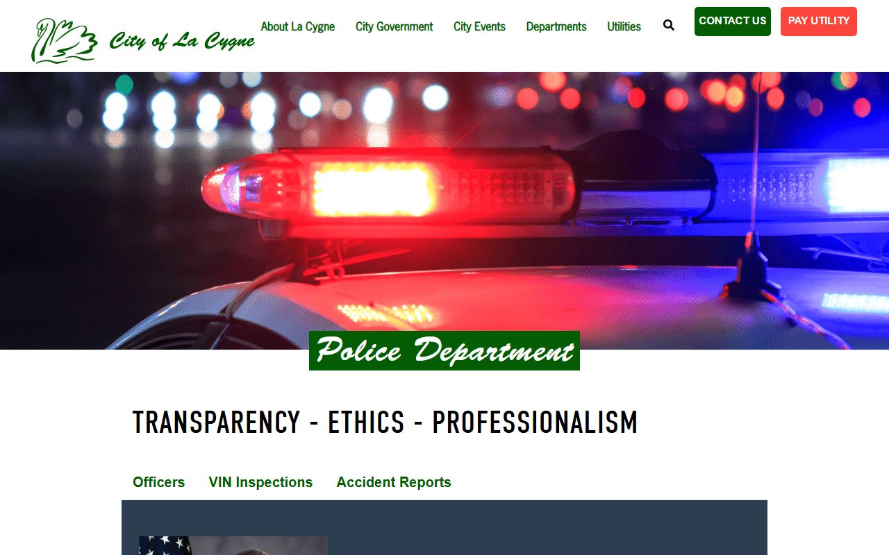La Cygne Police source for Linn County traffic court records